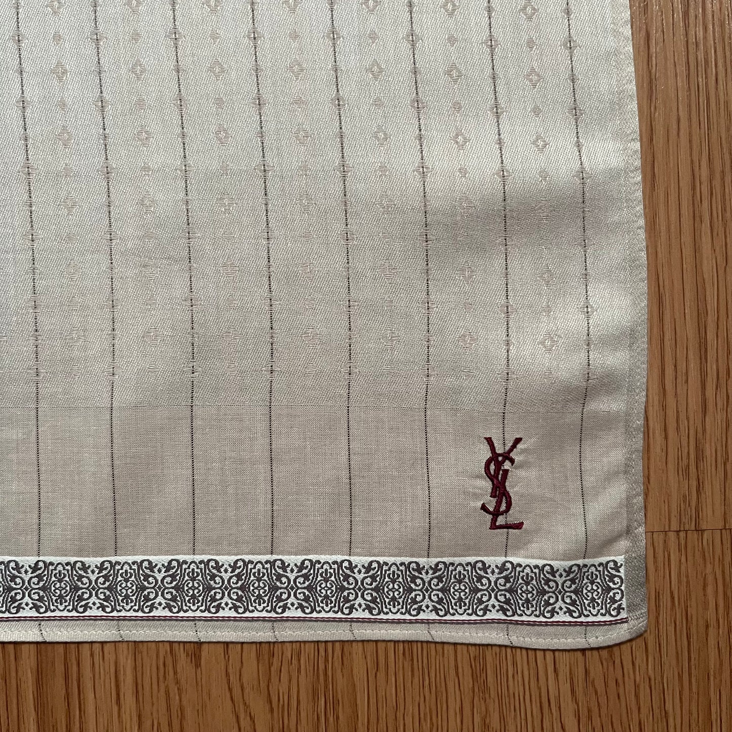Vintage Yves Saint Laurent Handkerchief