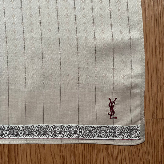 Vintage Yves Saint Laurent Handkerchief