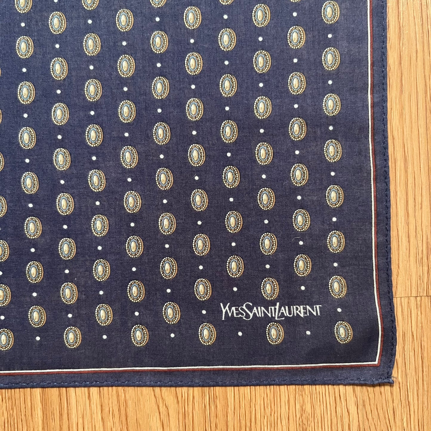 Vintage Yves Saint Laurent Handkerchief