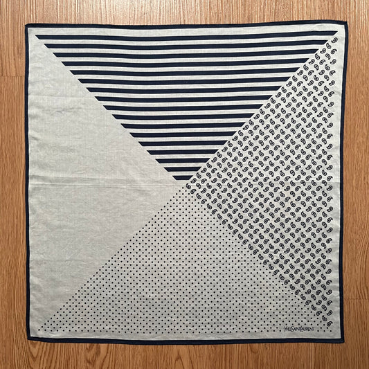 Vintage Yves Saint Laurent Handkerchief
