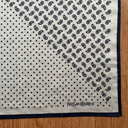 Vintage Yves Saint Laurent Handkerchief
