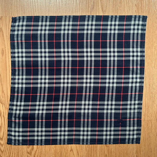 Vintage Burberry Check Handkerchief