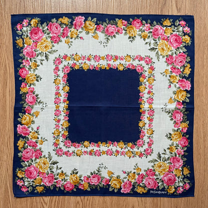 Vintage Yves Saint Laurent Handkerchief