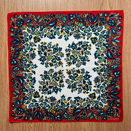 Vintage Yves Saint Laurent Handkerchief