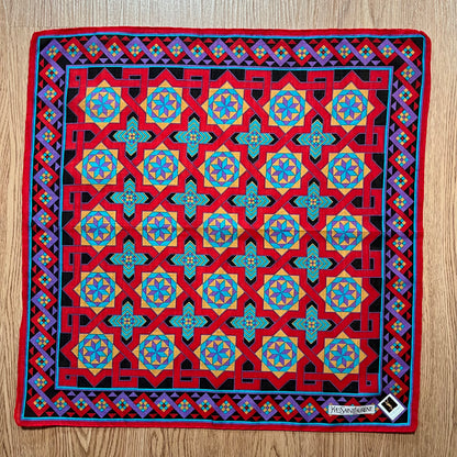 Vintage Yves Saint Laurent Handkerchief