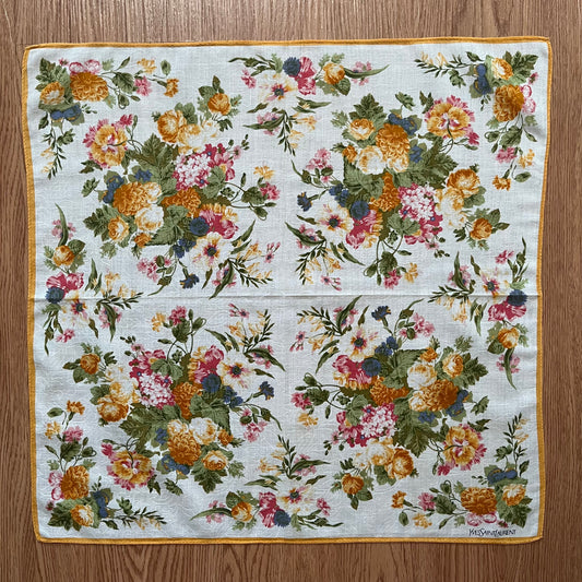 Vintage Yves Saint Laurent Handkerchief