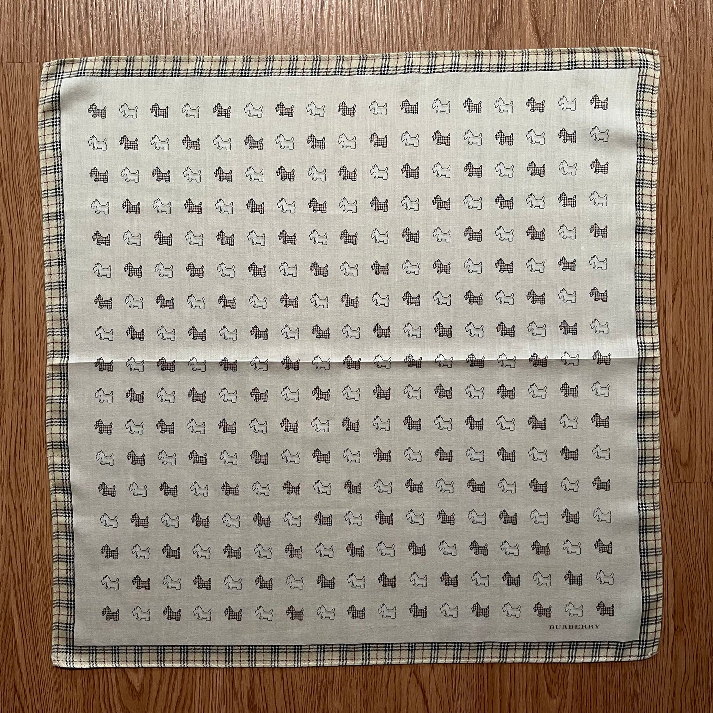 Vintage Burberry Handkerchief