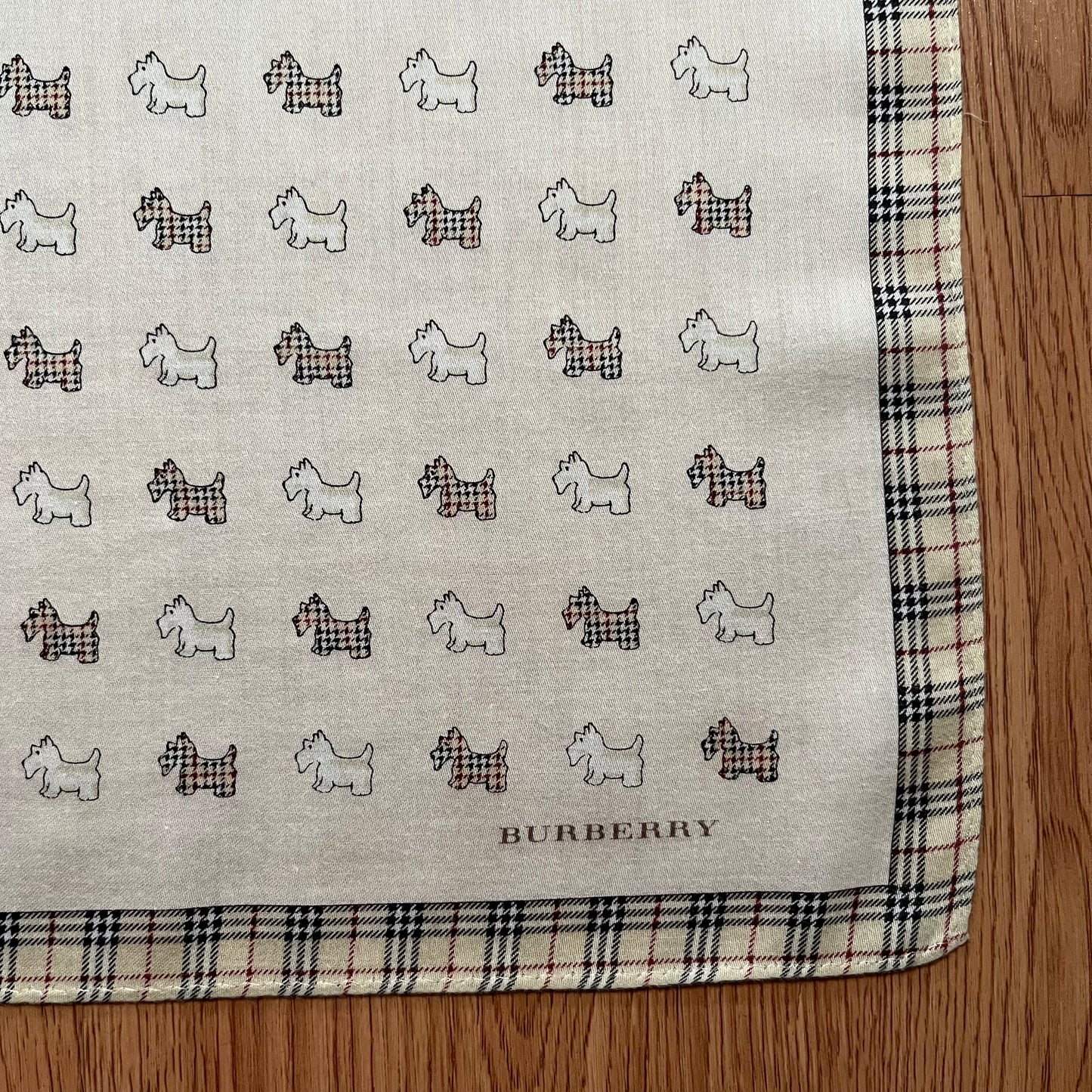 Vintage Burberry Handkerchief