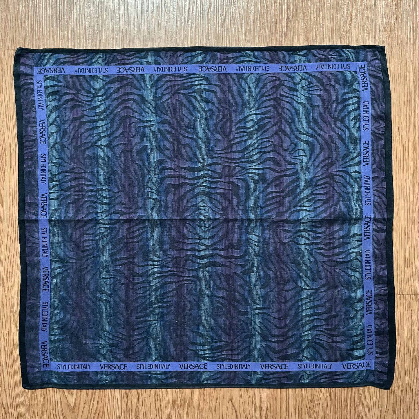 Vintage Versace styled in Italy Handkerchief