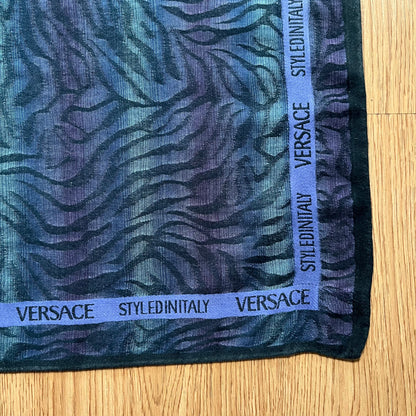 Vintage Versace styled in Italy Handkerchief
