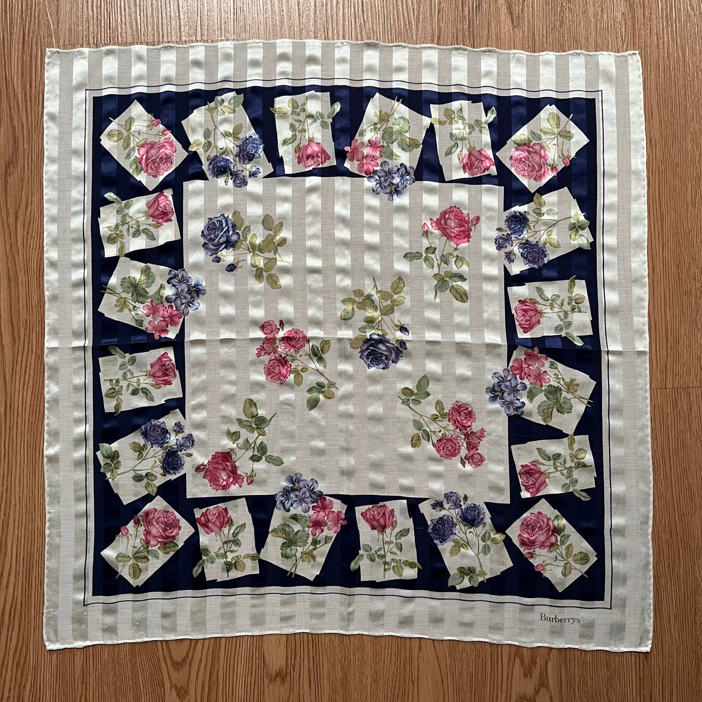 Vintage Burberry Handkerchief