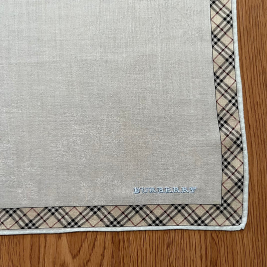 Vintage Burberry Handkerchief