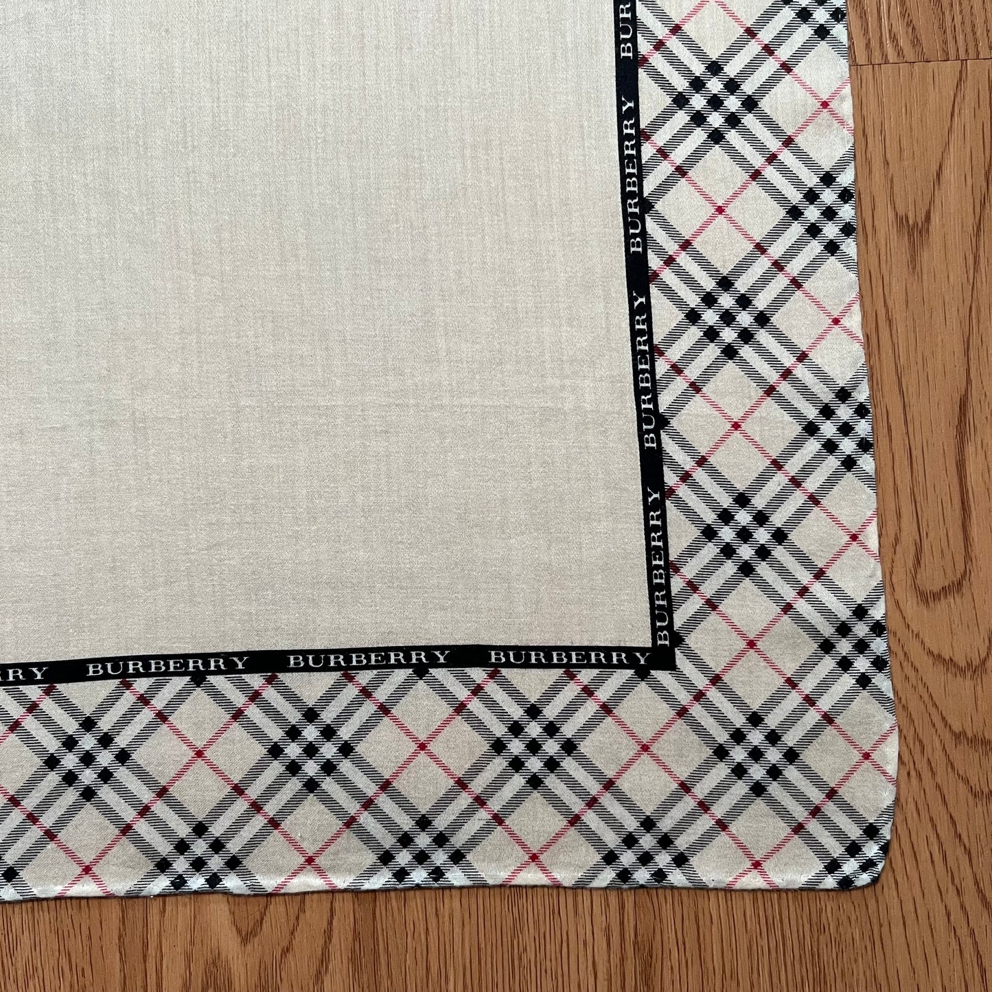 Vintage Burberry Handkerchief