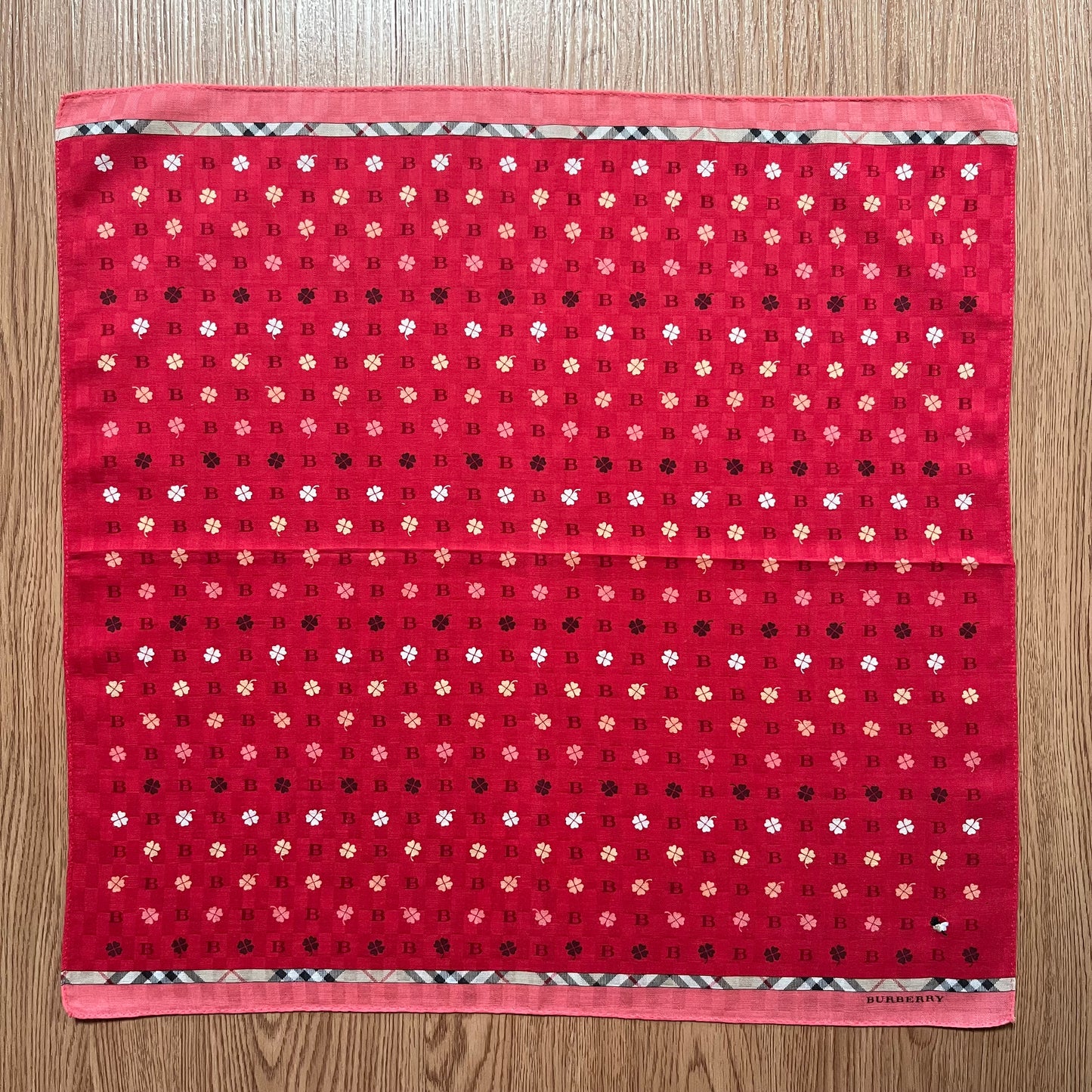 Vintage Burberry Handkerchief