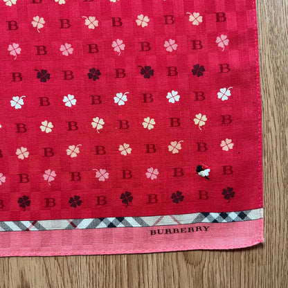 Vintage Burberry Handkerchief