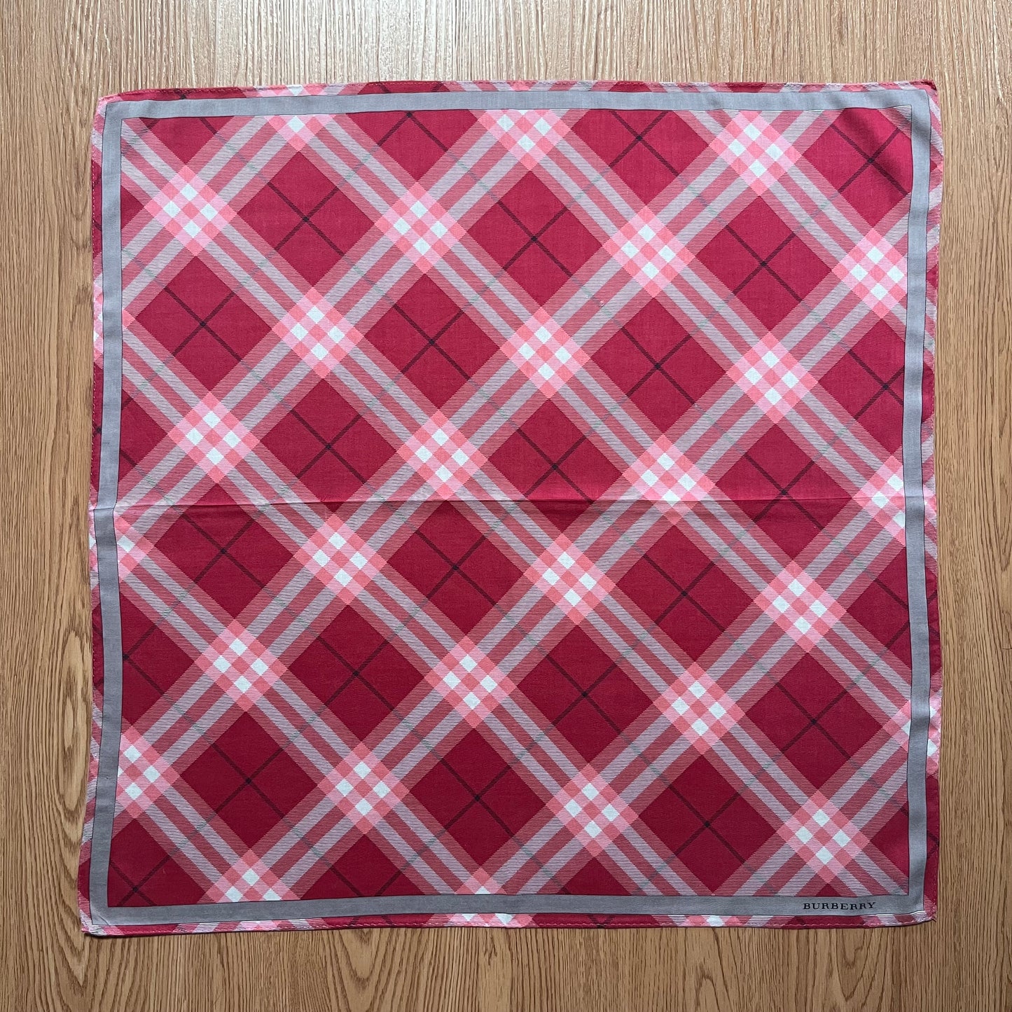 Vintage Burberry Handkerchief