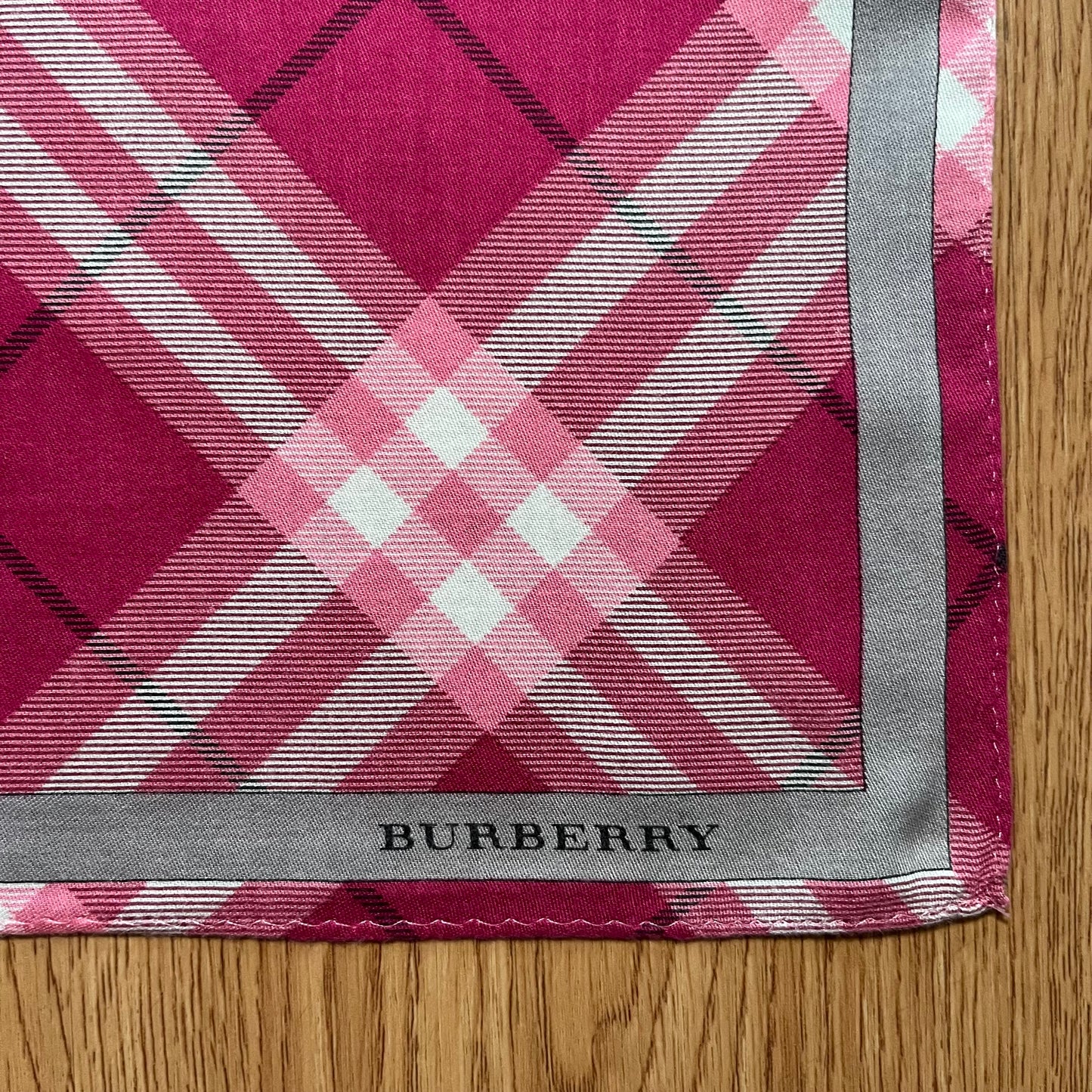 Vintage Burberry Handkerchief