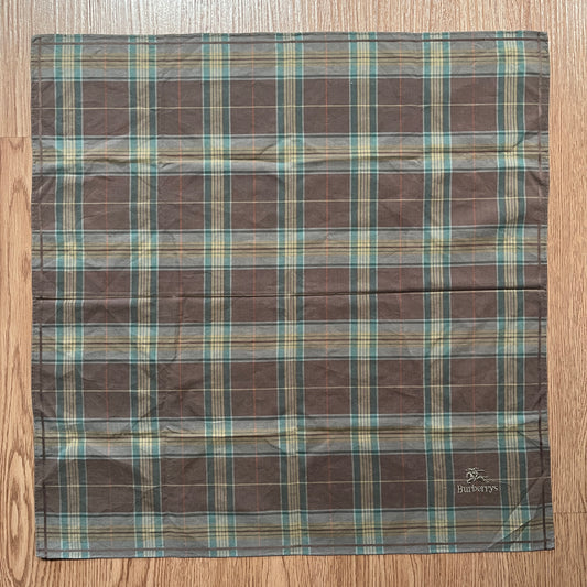 Vintage Burberry Check Handkerchief