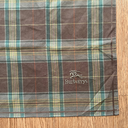 Vintage Burberry Check Handkerchief