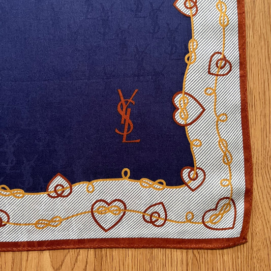 Vintage Yves Saint Laurent Handkerchief