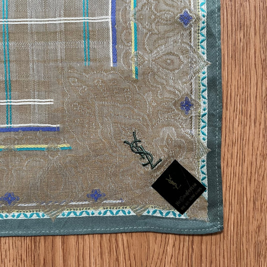 Vintage Yves Saint Laurent Handkerchief