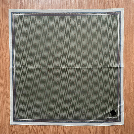 Vintage Yves Saint Laurent Handkerchief