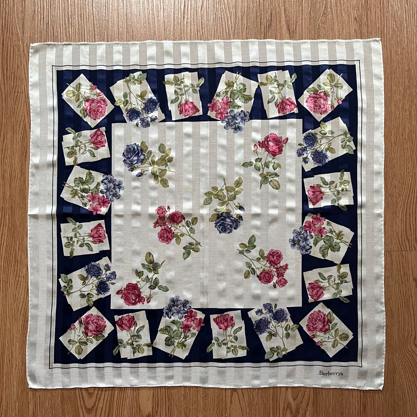 Vintage Burberry Handkerchief