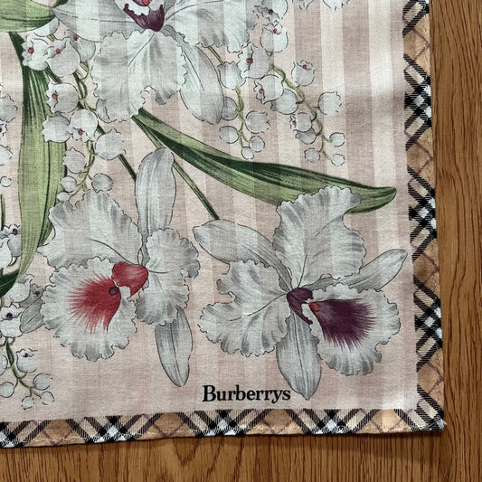 Vintage Burberry Handkerchief