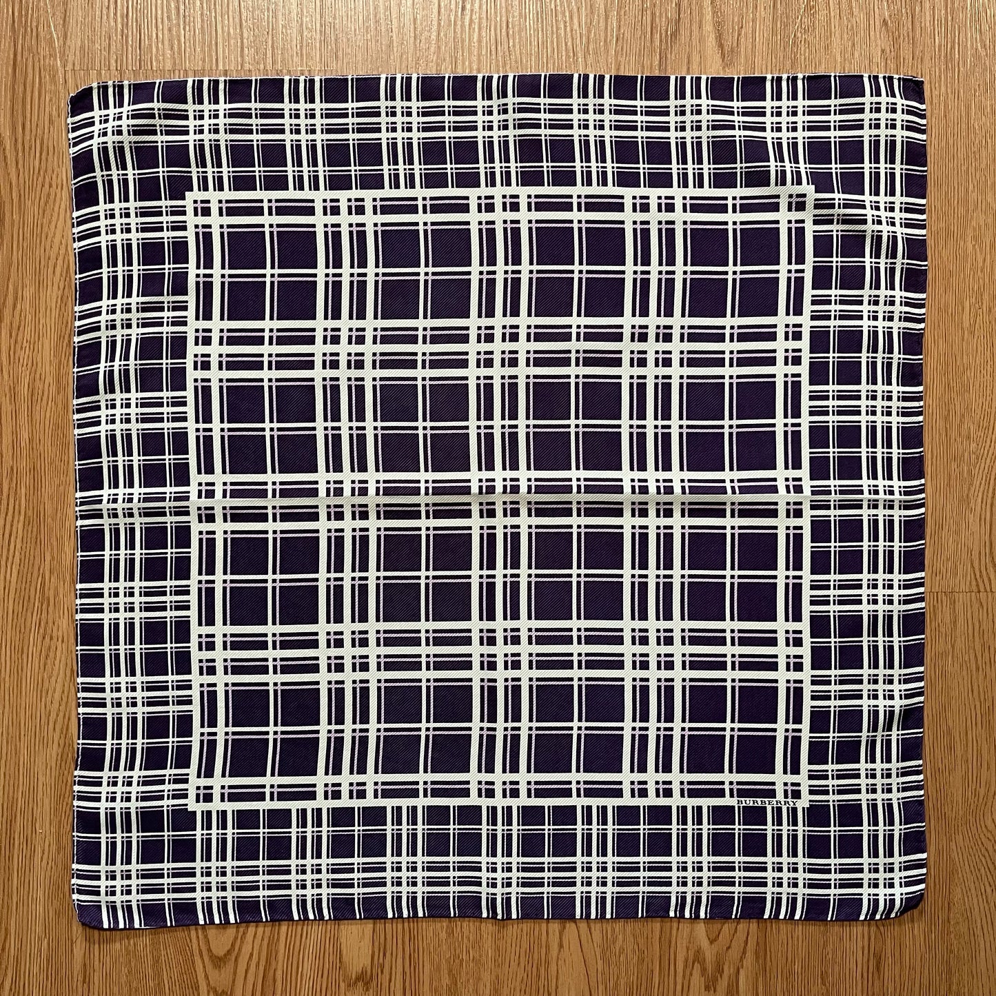 Vintage Burberry Handkerchief