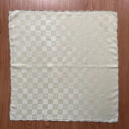 Vintage Burberry Handkerchief