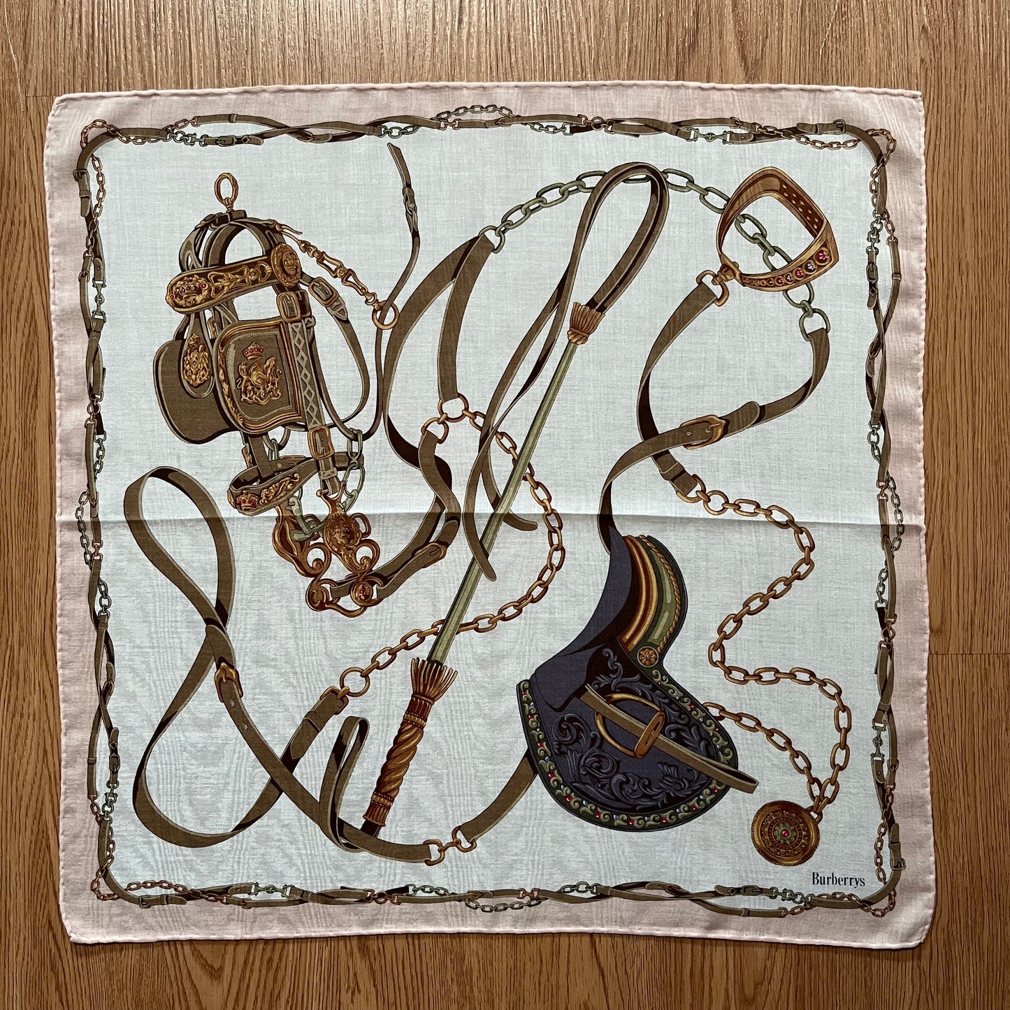 Vintage Burberry Handkerchief