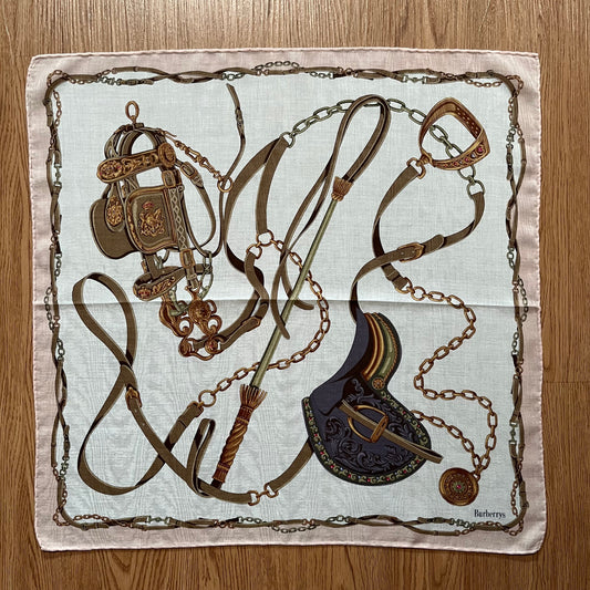 Vintage Burberry Handkerchief
