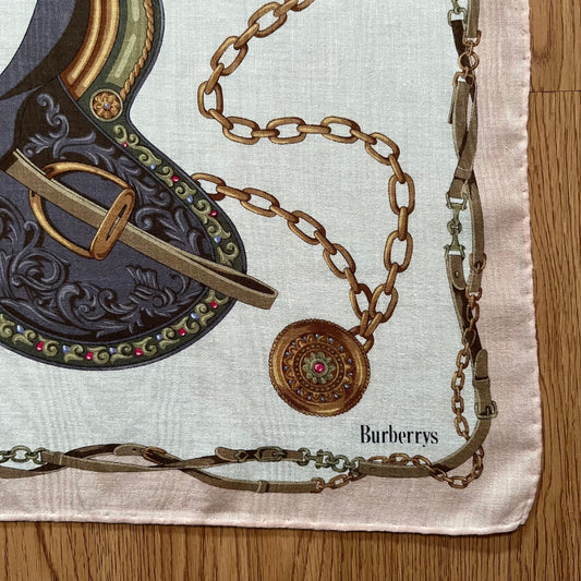 Vintage Burberry Handkerchief
