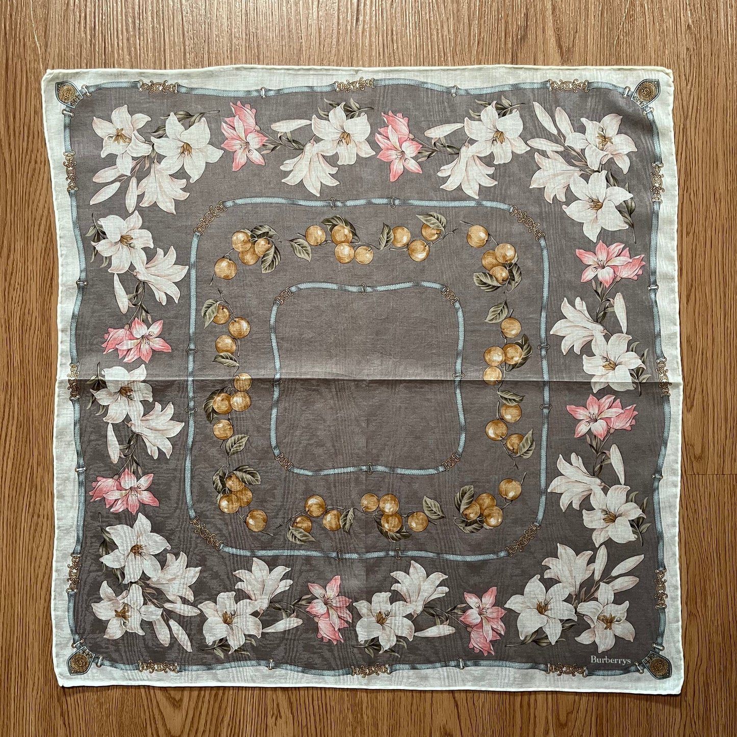 Vintage Burberry Handkerchief