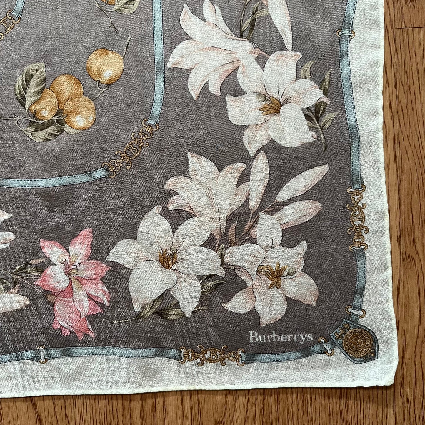 Vintage Burberry Handkerchief