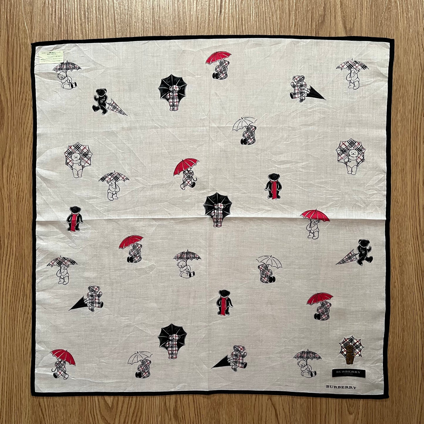 Vintage Burberry Handkerchief