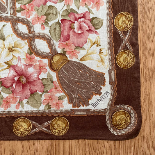 Vintage Burberry Handkerchief