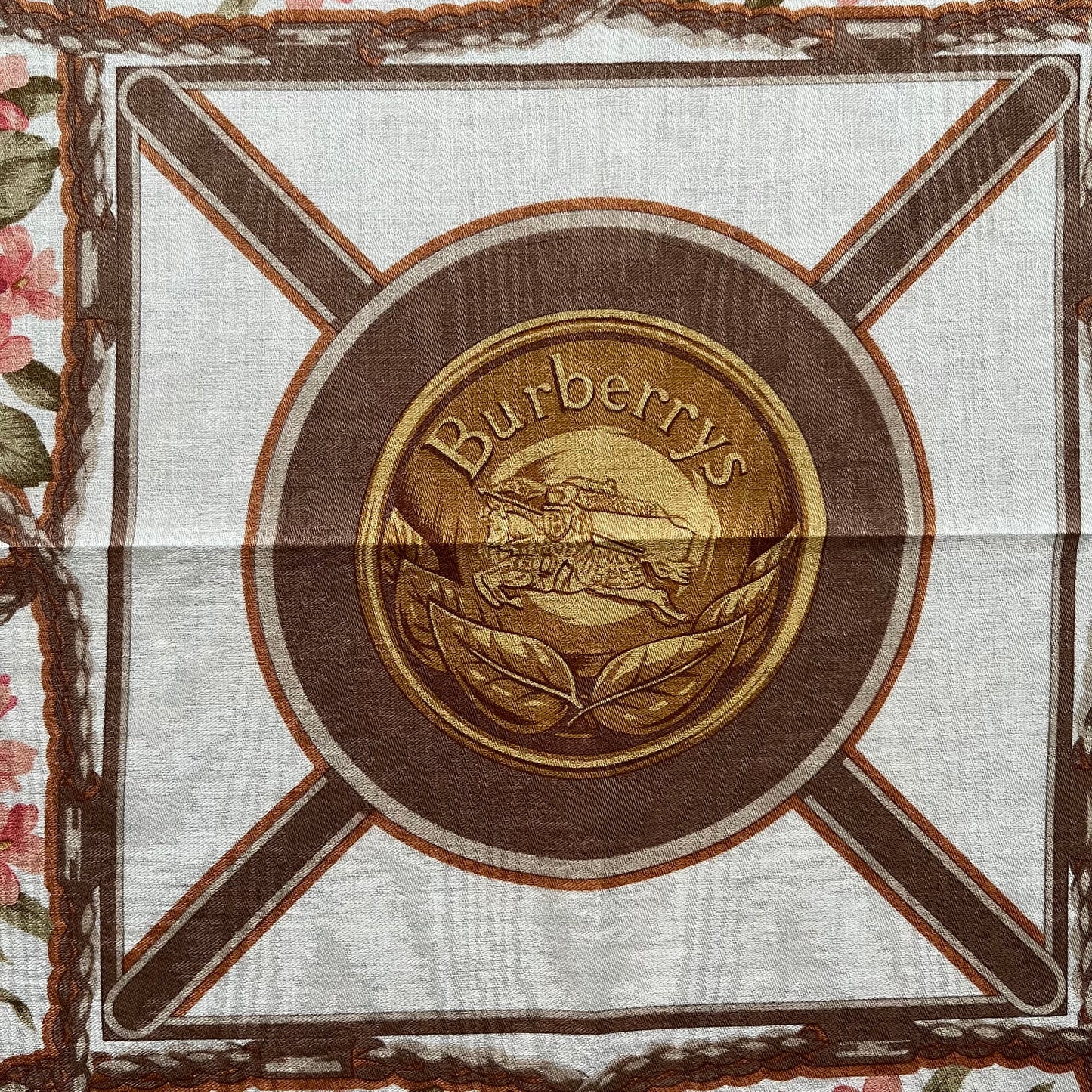 Vintage Burberry Handkerchief