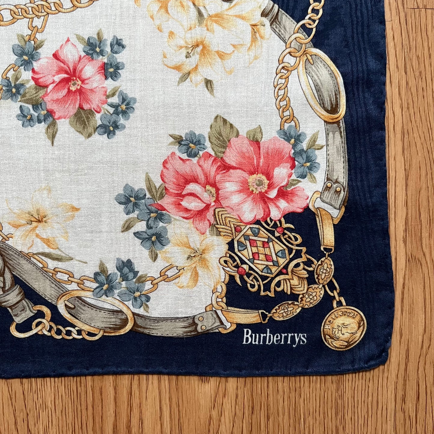 Vintage Burberry Handkerchief