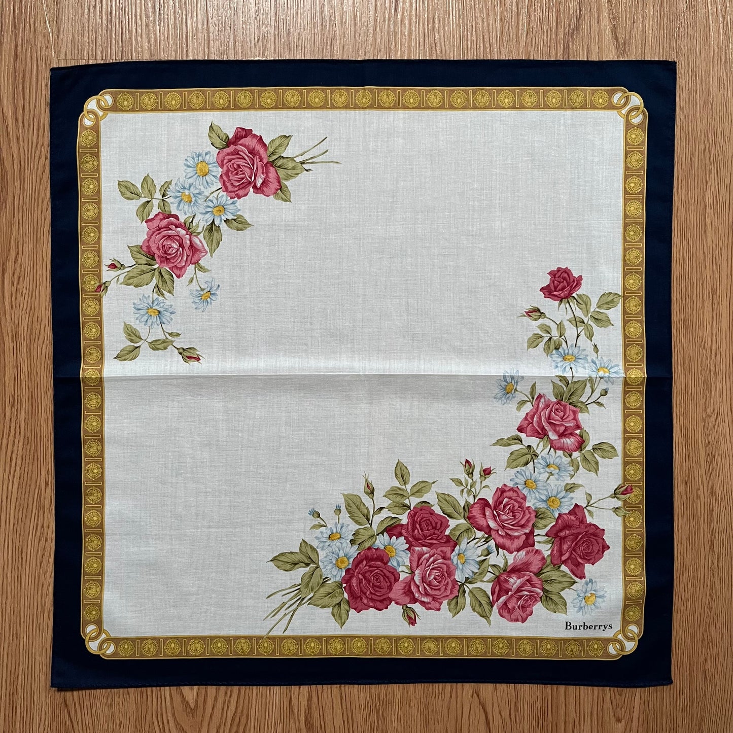 Vintage Burberry Handkerchief