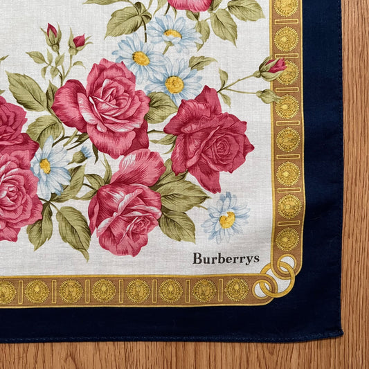 Vintage Burberry Handkerchief