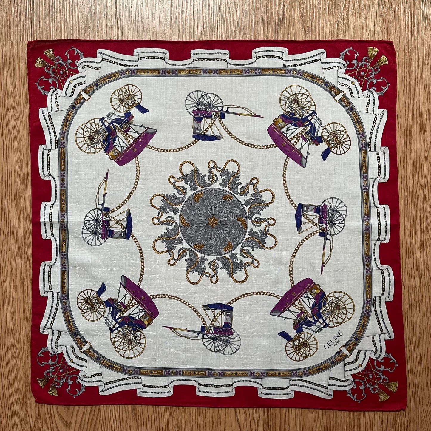 Vintage Celine Handkerchief