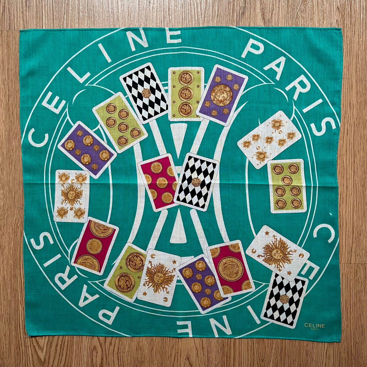 Vintage Celine Handkerchief