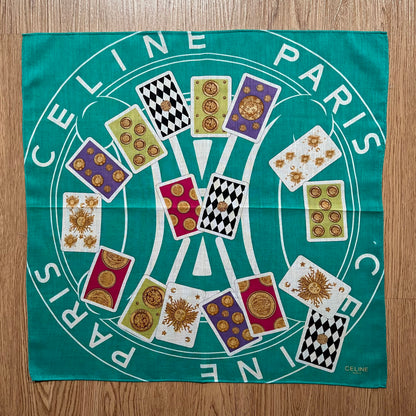Vintage Celine Handkerchief