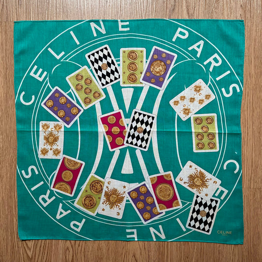 Vintage Celine Handkerchief
