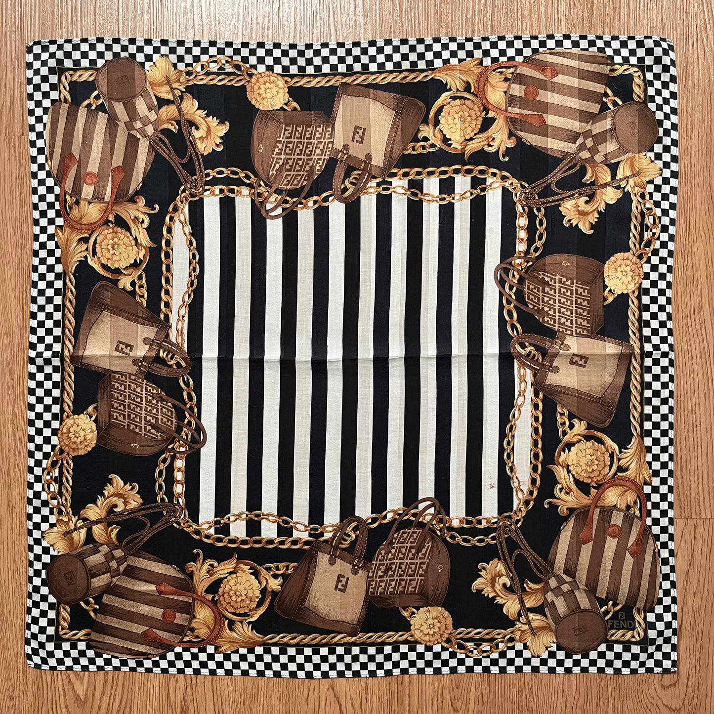 Vintage Fendi Handkerchief