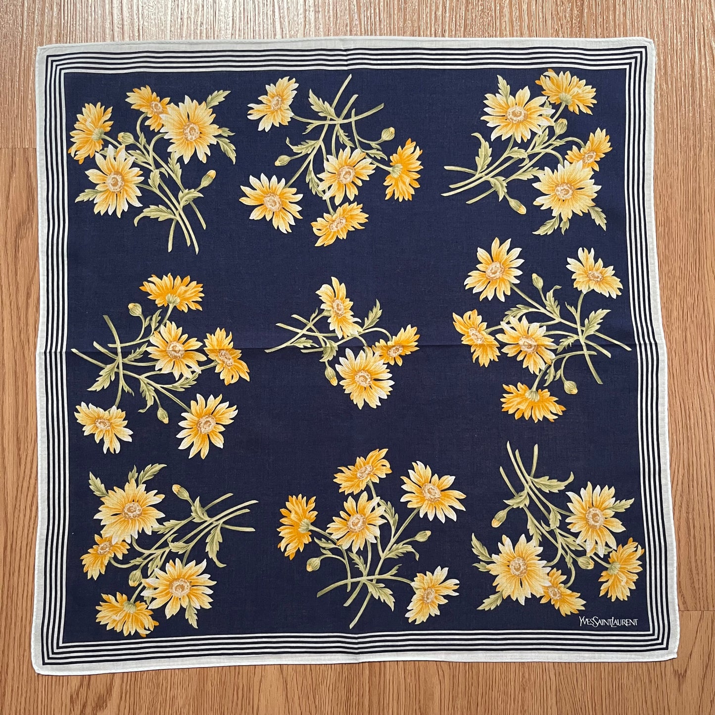 Vintage Yves Saint Laurent Handkerchief