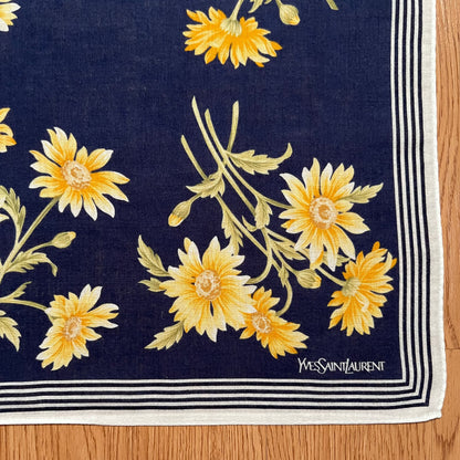 Vintage Yves Saint Laurent Handkerchief