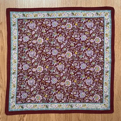 Vintage Yves Saint Laurent Handkerchief