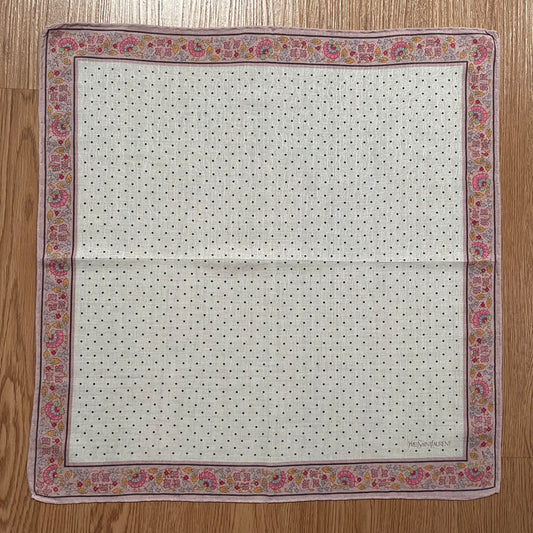 Vintage Yves Saint Laurent Handkerchief